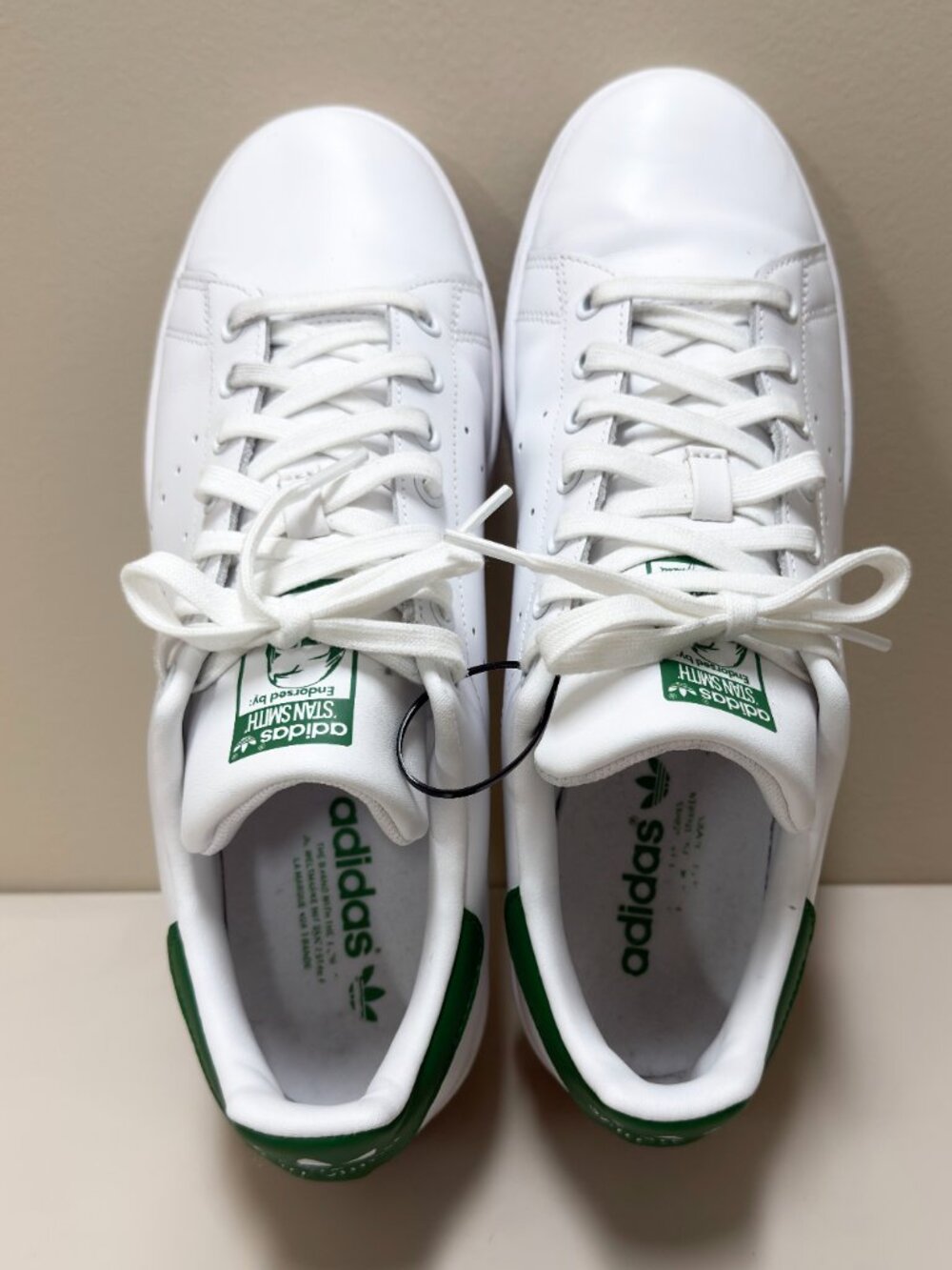 Adidas Stan Smith Mens Size 11 White Green USED TWICE - Picture 4 of 9